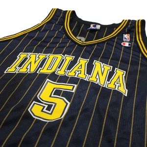 VTG Champion Indiana Pacers Jalen Rose Jersey.